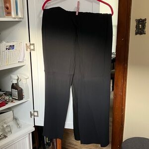 Chic Black Wide Leg Women's Pants